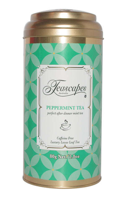 Peppermint Organic Tea 80g Tin