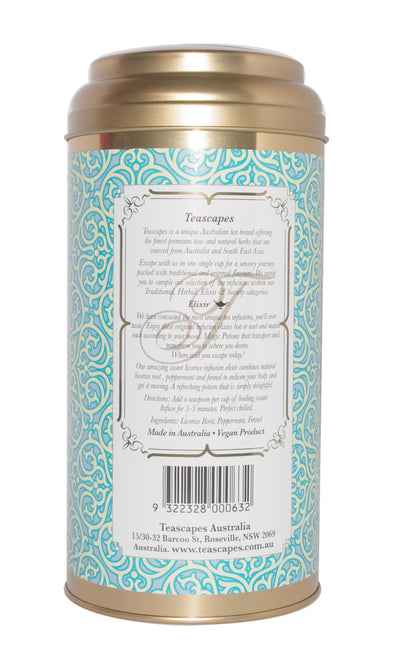 Bliss Herbal Tea Infusion, Licorice  & Peppermint 150g Tin
