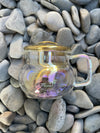 Iridescent Glass Teapot with Infuser 350ml