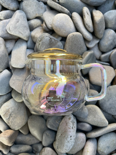 Iridescent Glass Teapot with Infuser 350ml